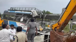 Bus Accident in Telangana