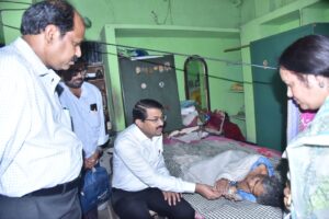 Collector Distributes Pensions