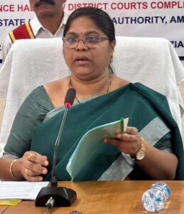 District Principal Judge M. Babitha