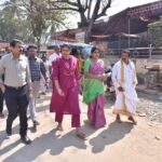 District Collector inspects Shivaratri arrangements at Ramatheertham