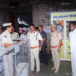 SP Damodar inspects security arrangements