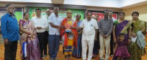 Anna Neha Thomas receives Nataraja Award